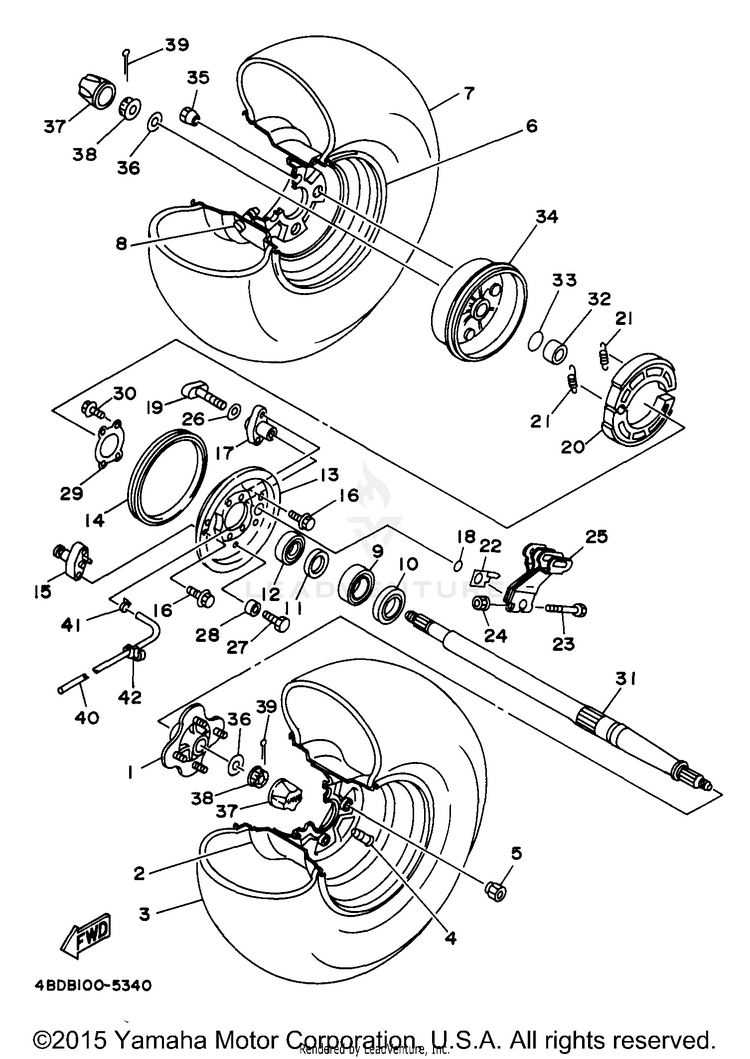 Rear Wheel Schematic