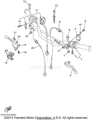 Handle Switch Lever Schematic