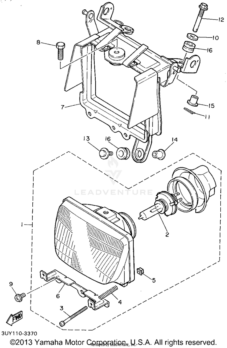 Headlight Schematic
