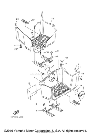 Stand Footrest Schematic