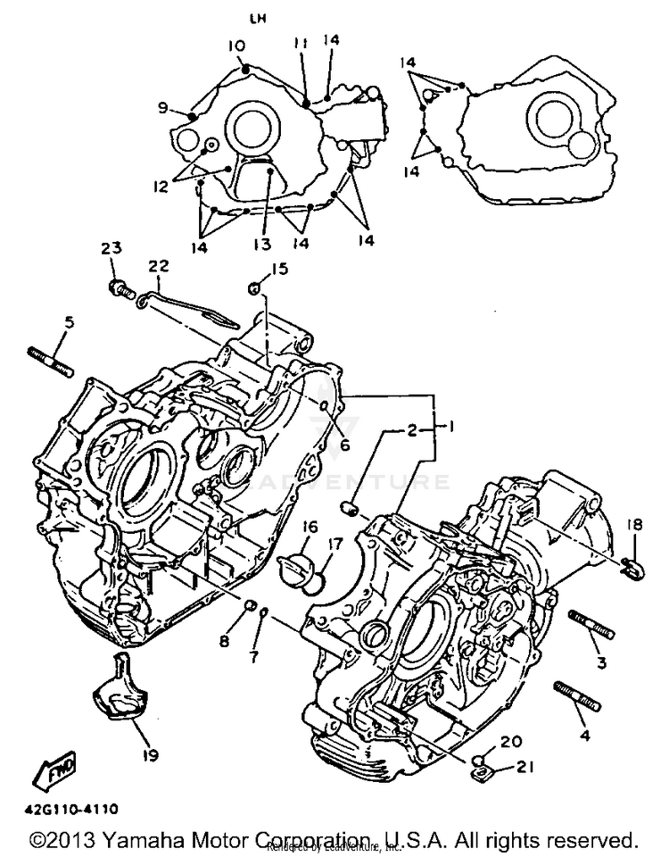 Crankcase Schematic