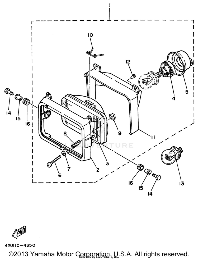 Headlight Schematic