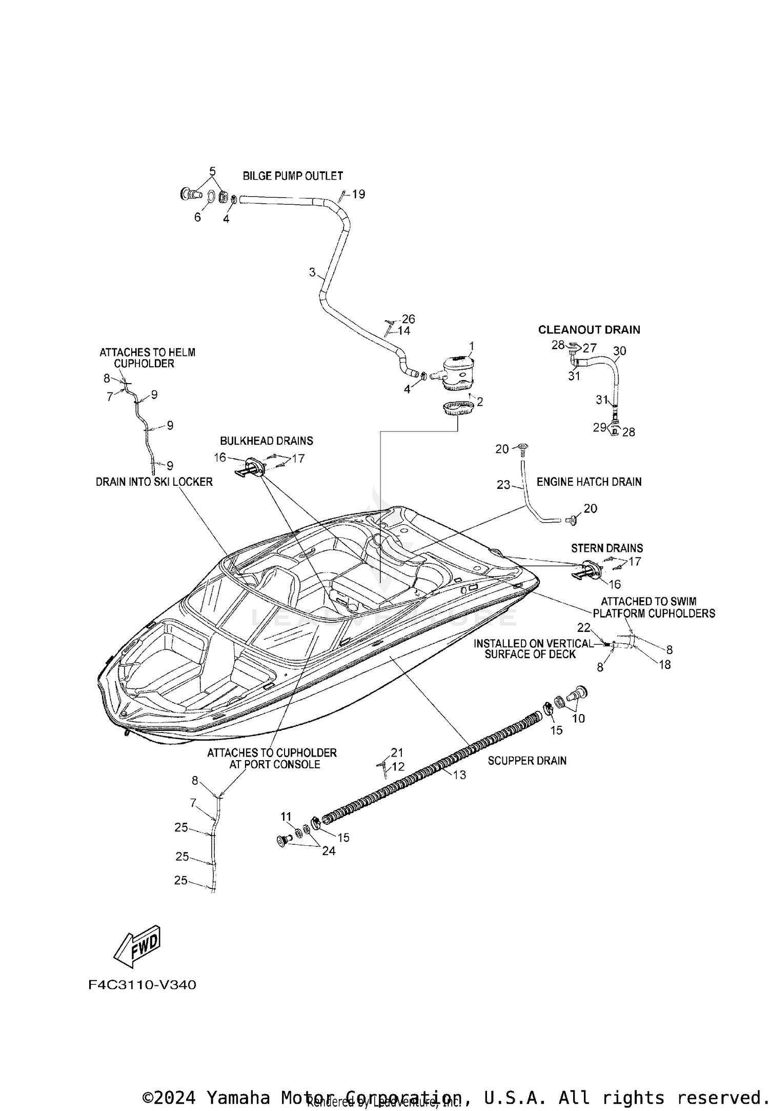 DECK DRAIN FITTINGS