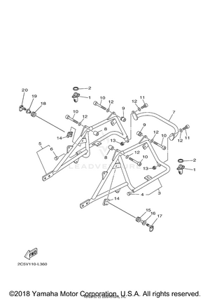 Saddlebag Mounting Schematic