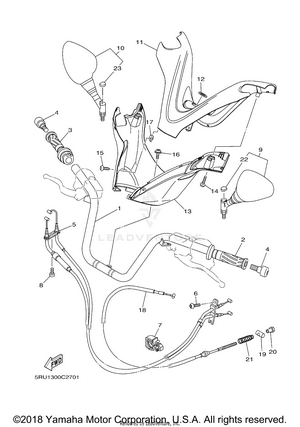 Steering Handle Cable Schematic