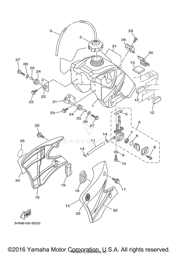Fuel Tank Schematic