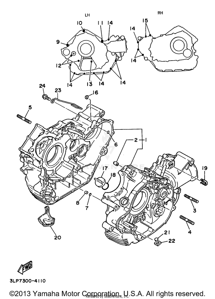 Crankcase Schematic