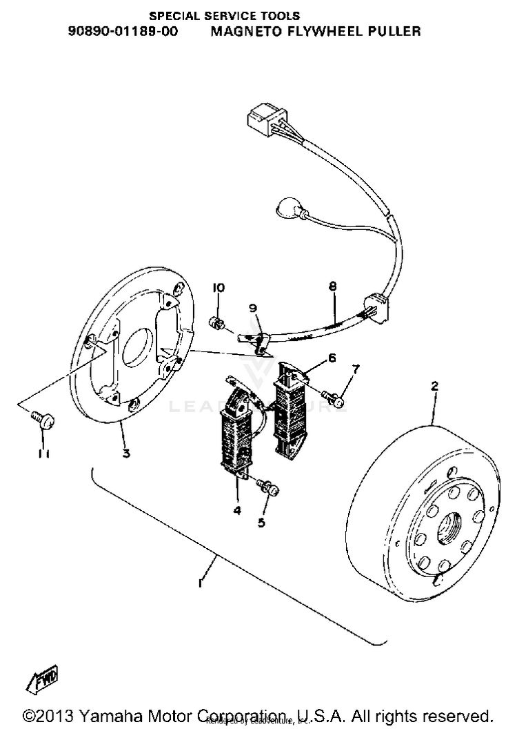 Flywheel Magneto Schematic