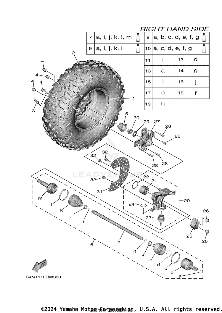 Front Wheel 2 Schematic