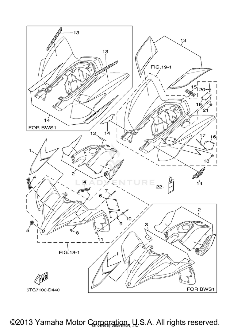 Emblem Label 1 YFZ450 - YFZ450T - 2005 Schematic