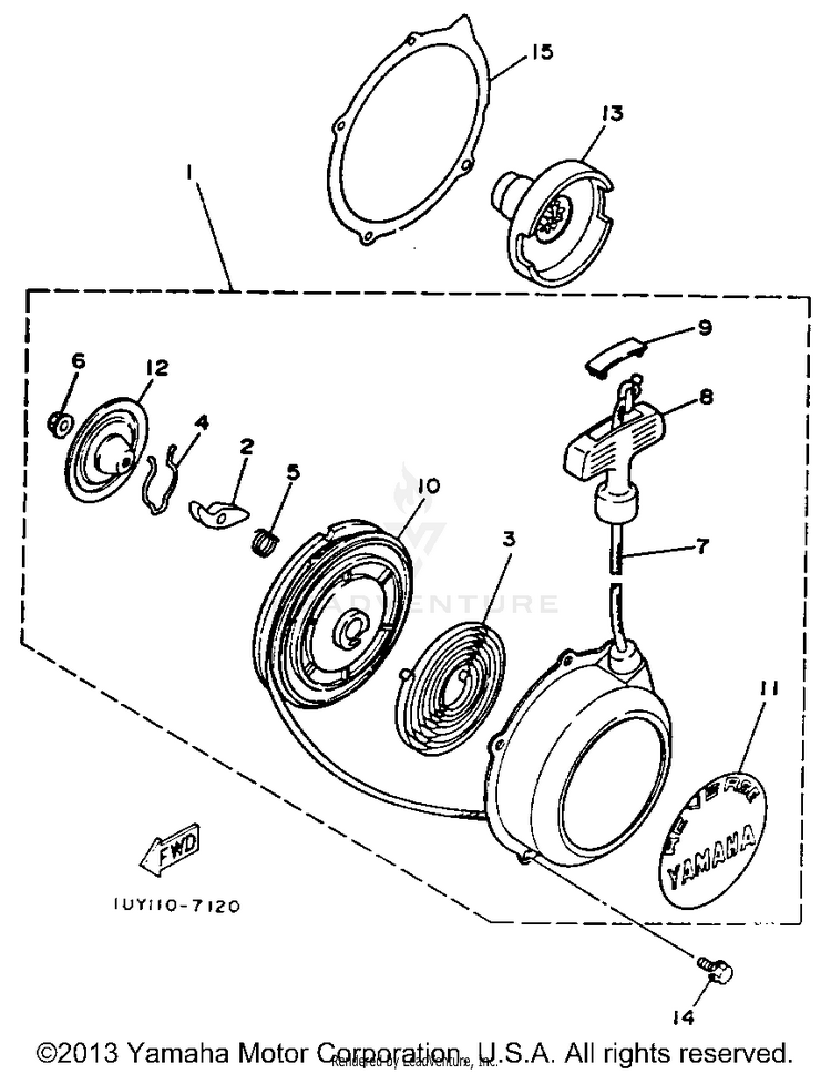 Starter (Alt - Parts) Schematic