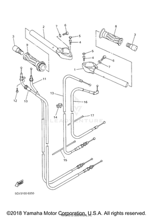 Steering Handle Cable Schematic