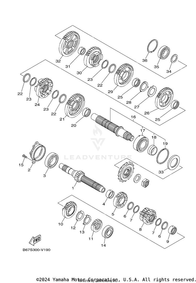 Transmission Schematic