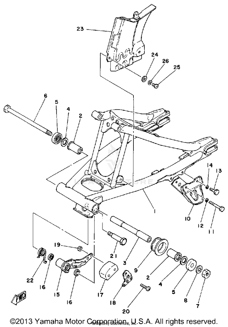 Rear Arm Schematic