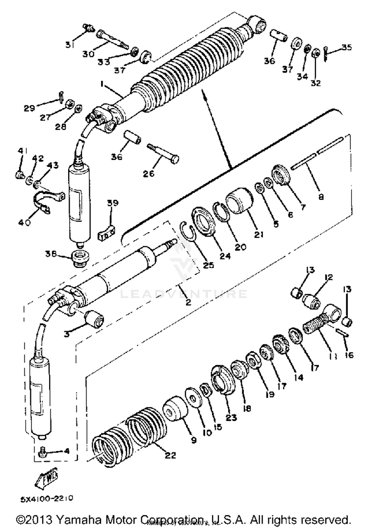 Rear Suspension Schematic