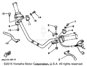 Handle Switch - Lever Schematic