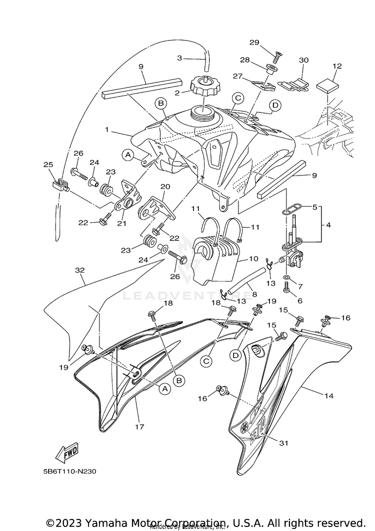 Fuel Tank Schematic