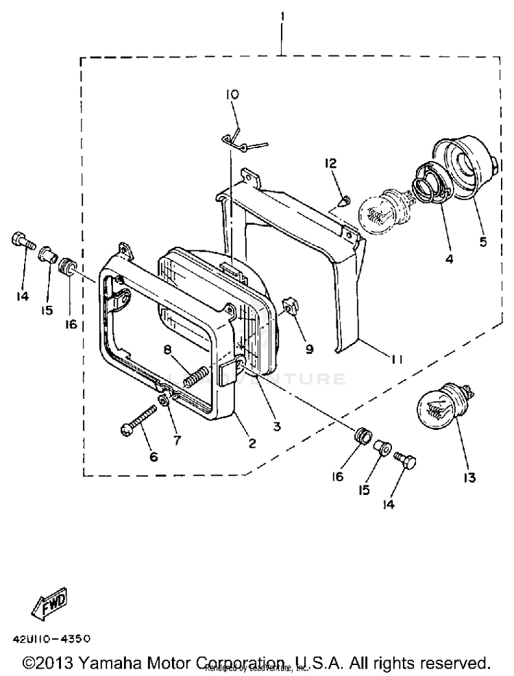 Headlight Schematic