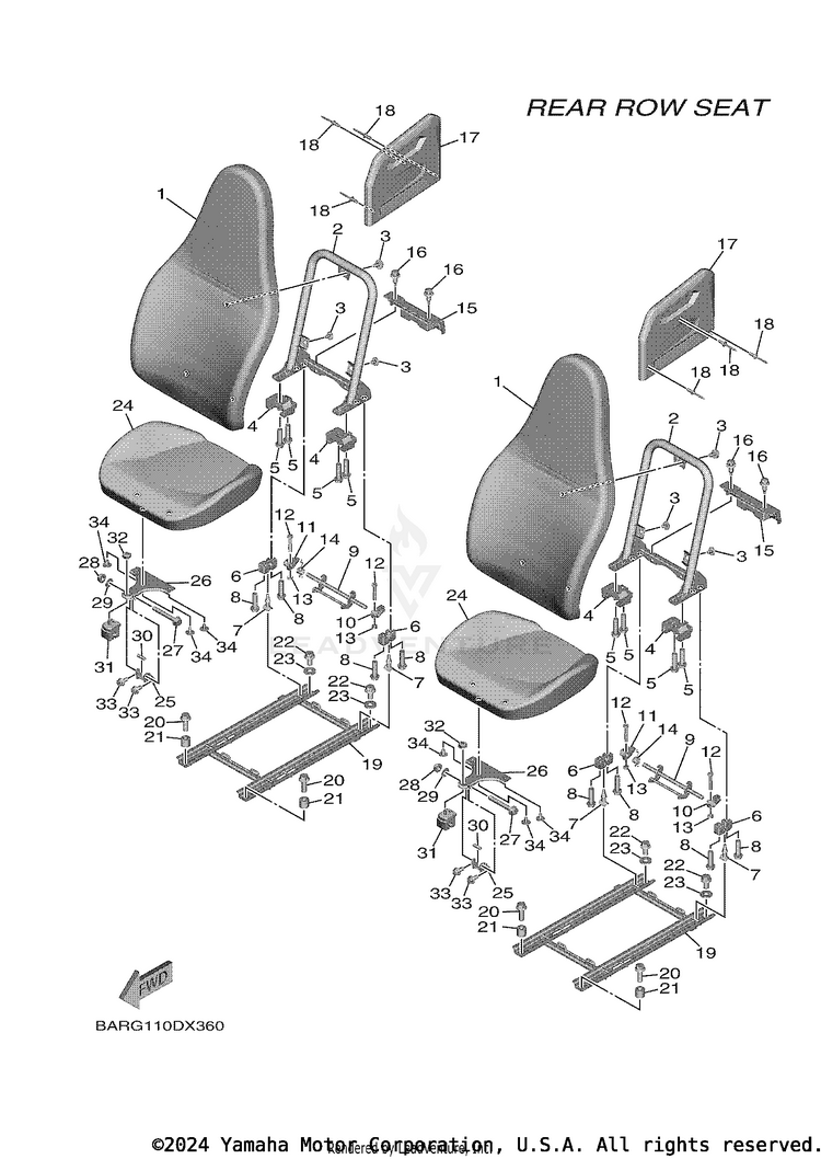 Seat 3 Schematic