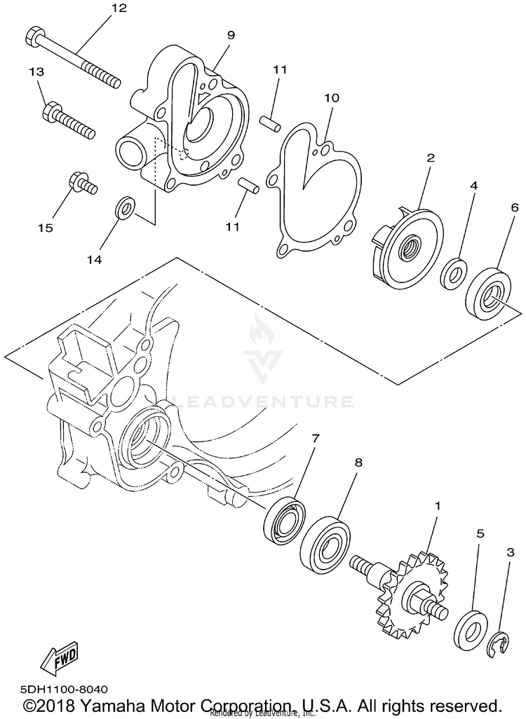 Water Pump Schematic