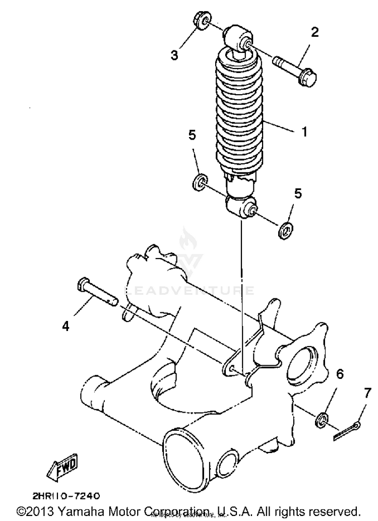 Rear Shocks Schematic