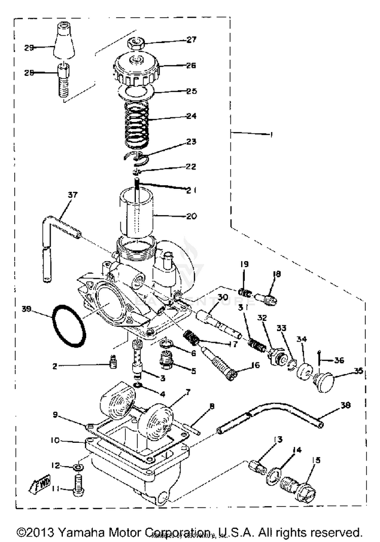 Carburetor Yz80c Schematic