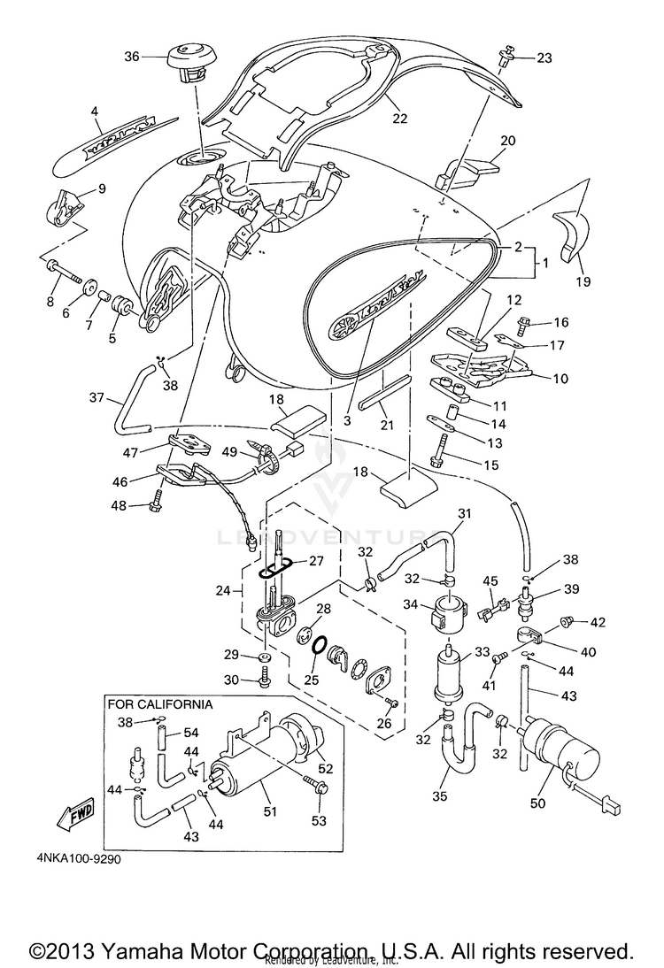 Fuel Tank Schematic