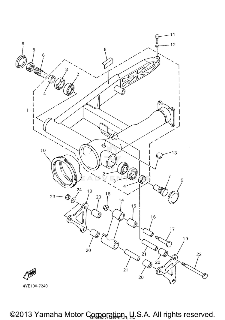 Rear Arm Schematic