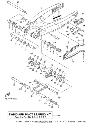 Rear Arm Schematic