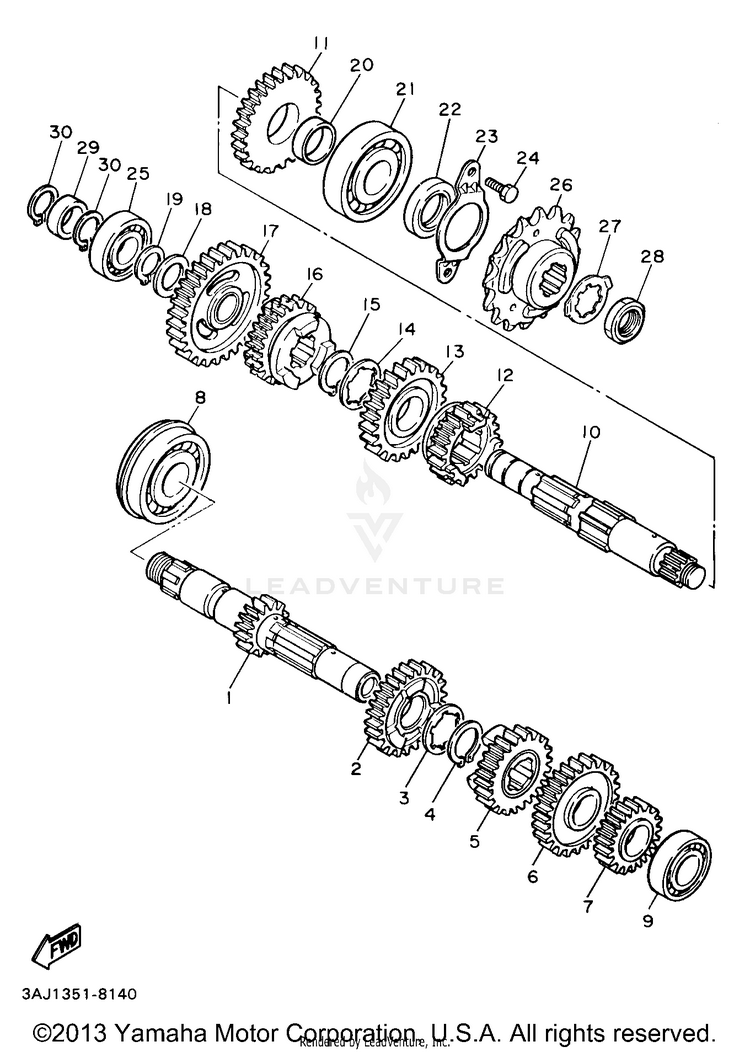 Transmission Schematic