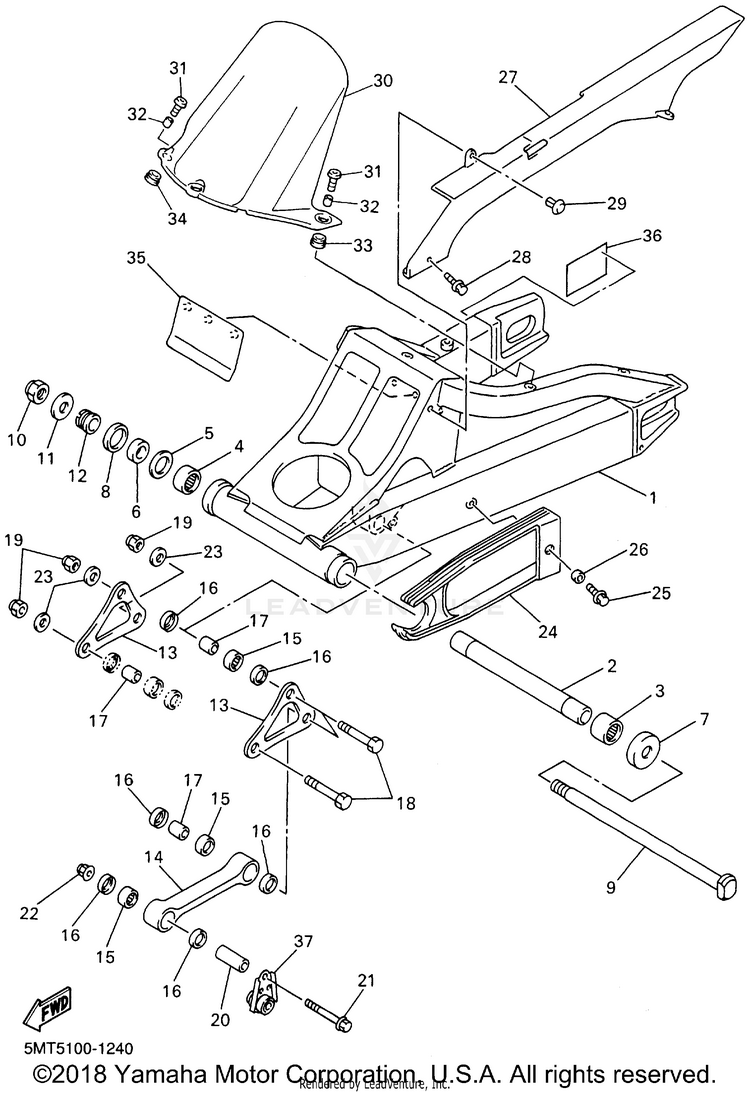 Rear Arm Schematic