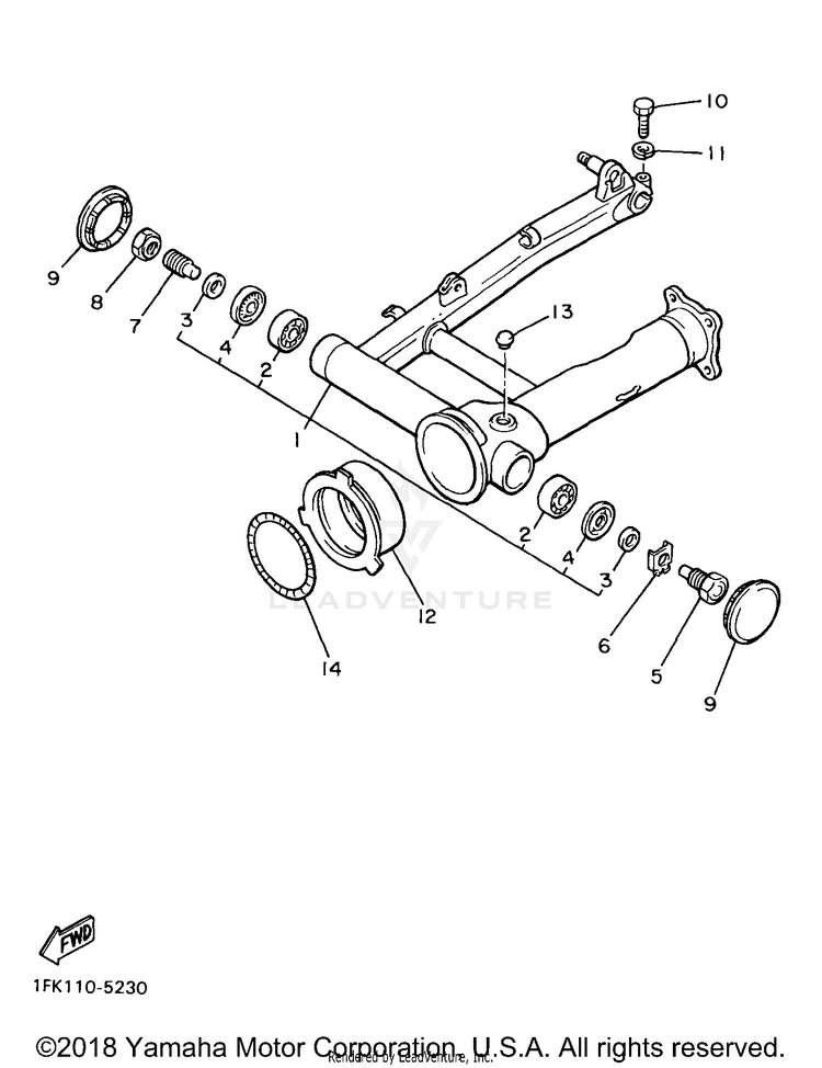 Rear Arm Schematic