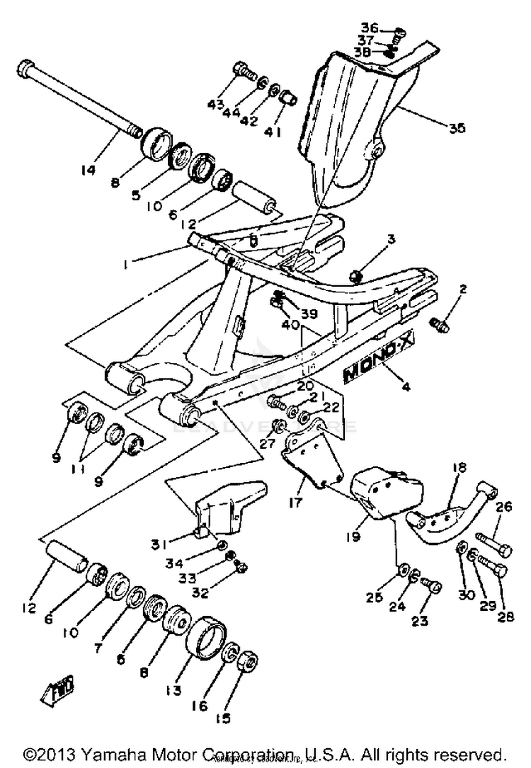 Rear Arm Schematic