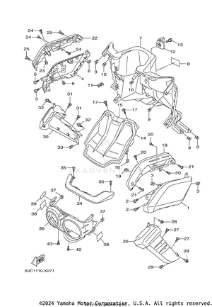 Leg Shield Schematic