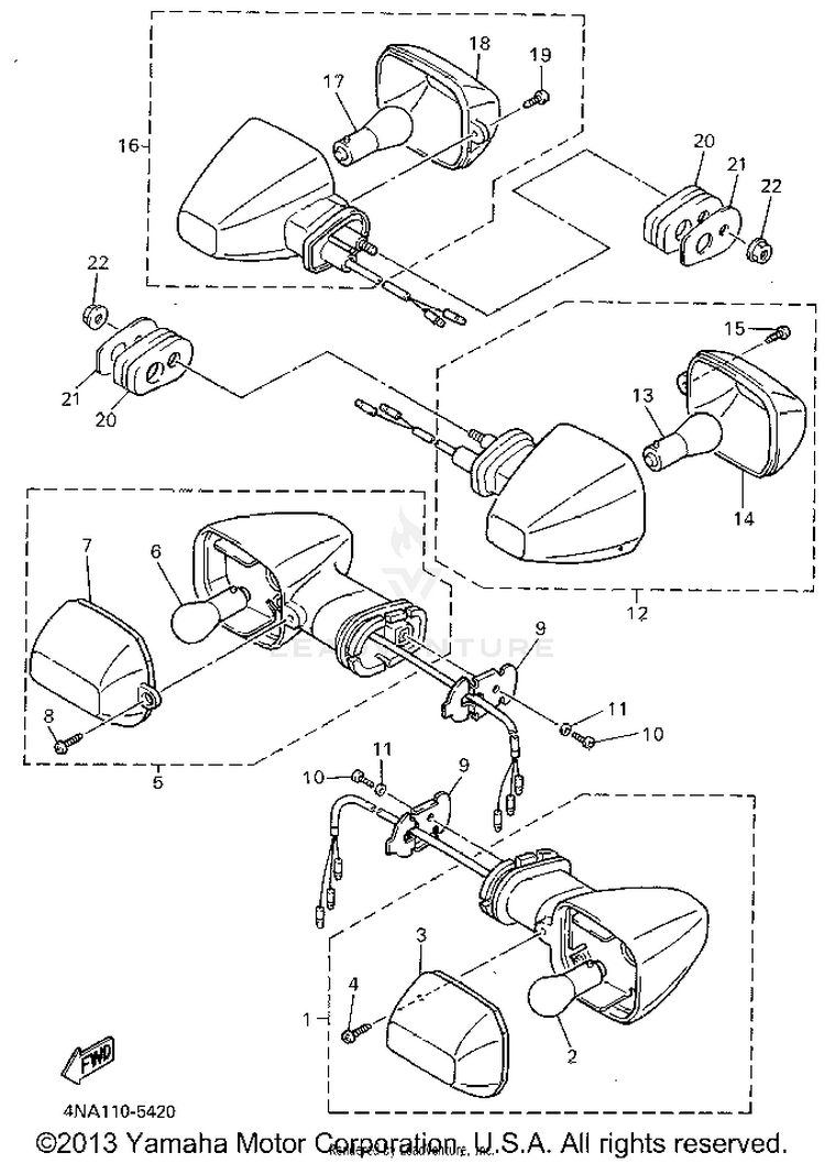 Flasher Light Turnsignal Schematic