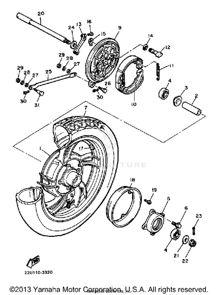 Rear Wheel Schematic