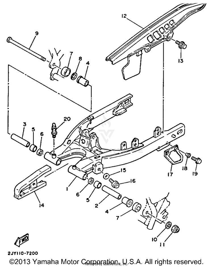 Swing Arm Schematic