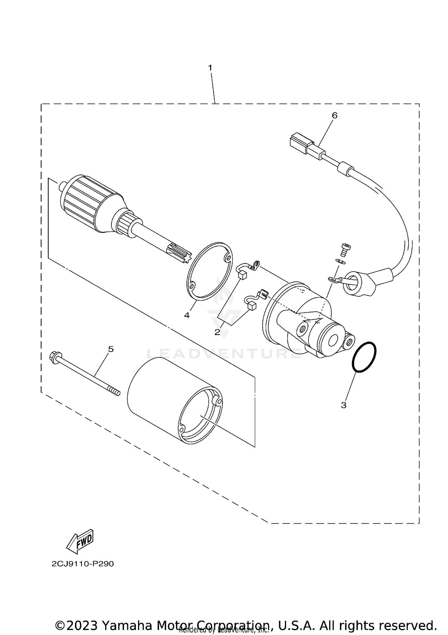 STARTING MOTOR