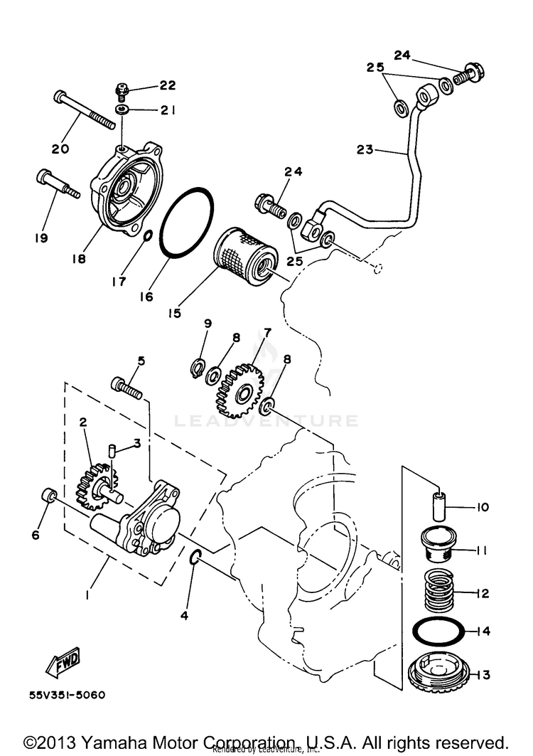 Oil Pump Schematic