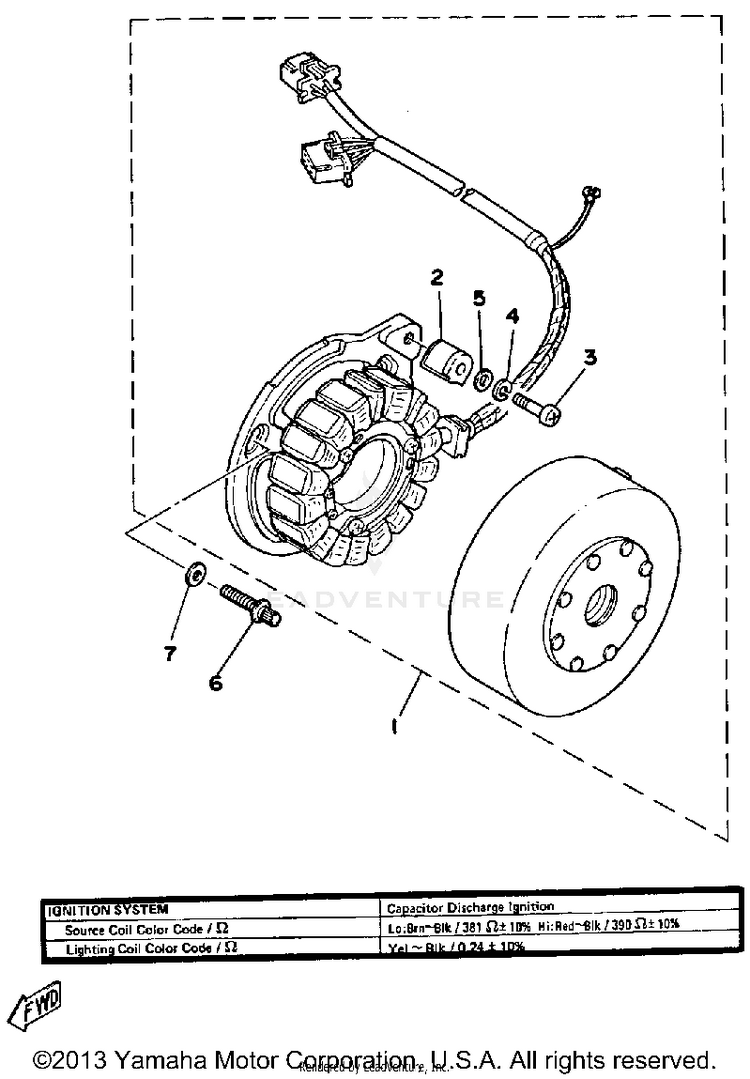 C - D - I - Magneto Schematic