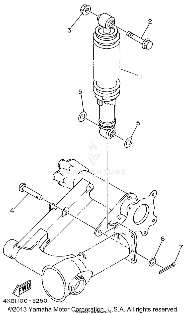Rear Suspension Schematic