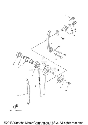 Camshaft Chain Schematic