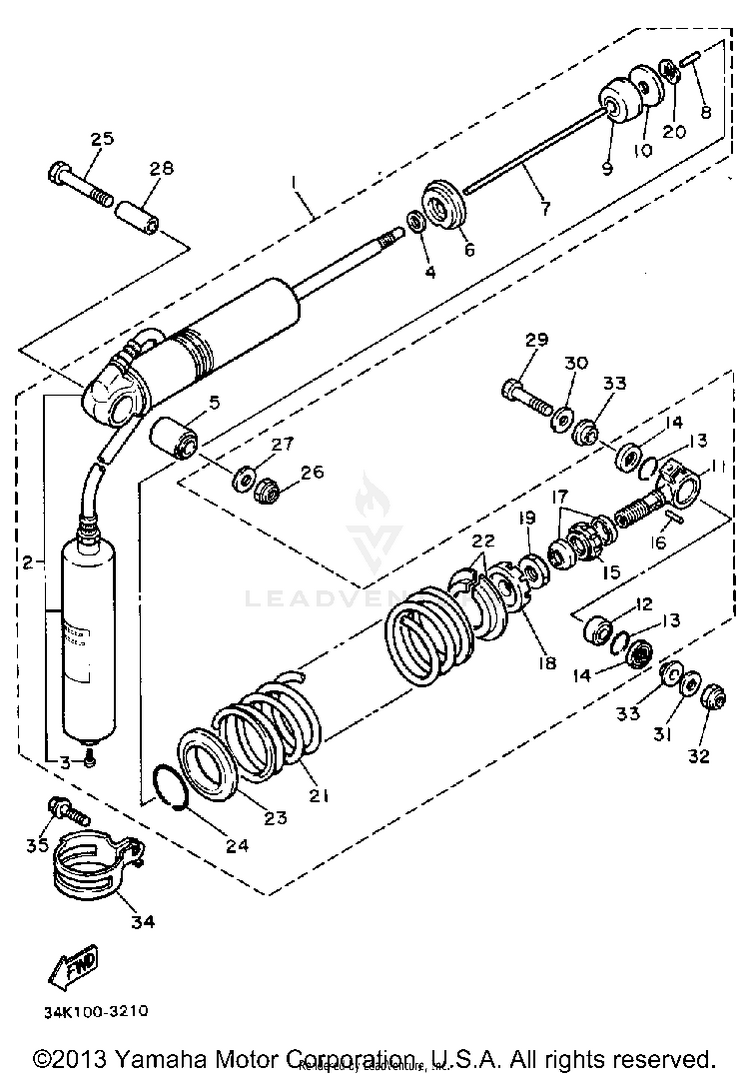 Rear Suspension Schematic