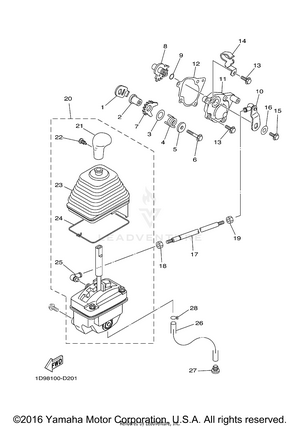 Shift Shaft Schematic