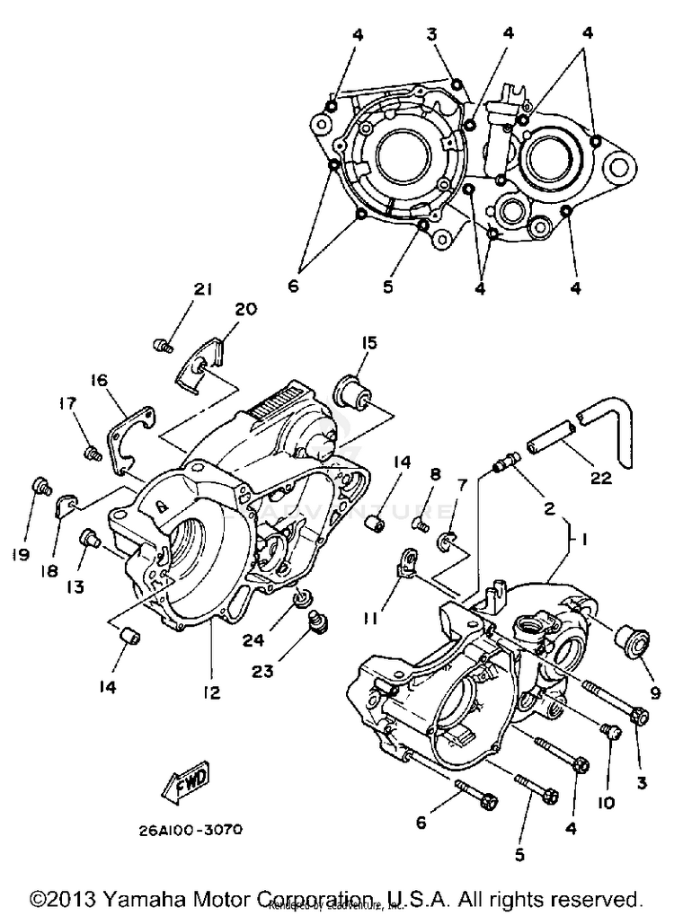 Crankcase Schematic