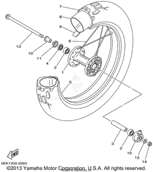 Front Wheel Schematic