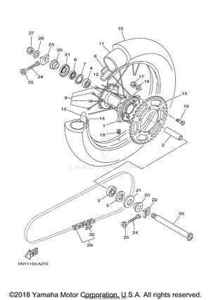 Rear Wheel Schematic