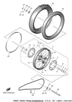 Rear Wheel Schematic