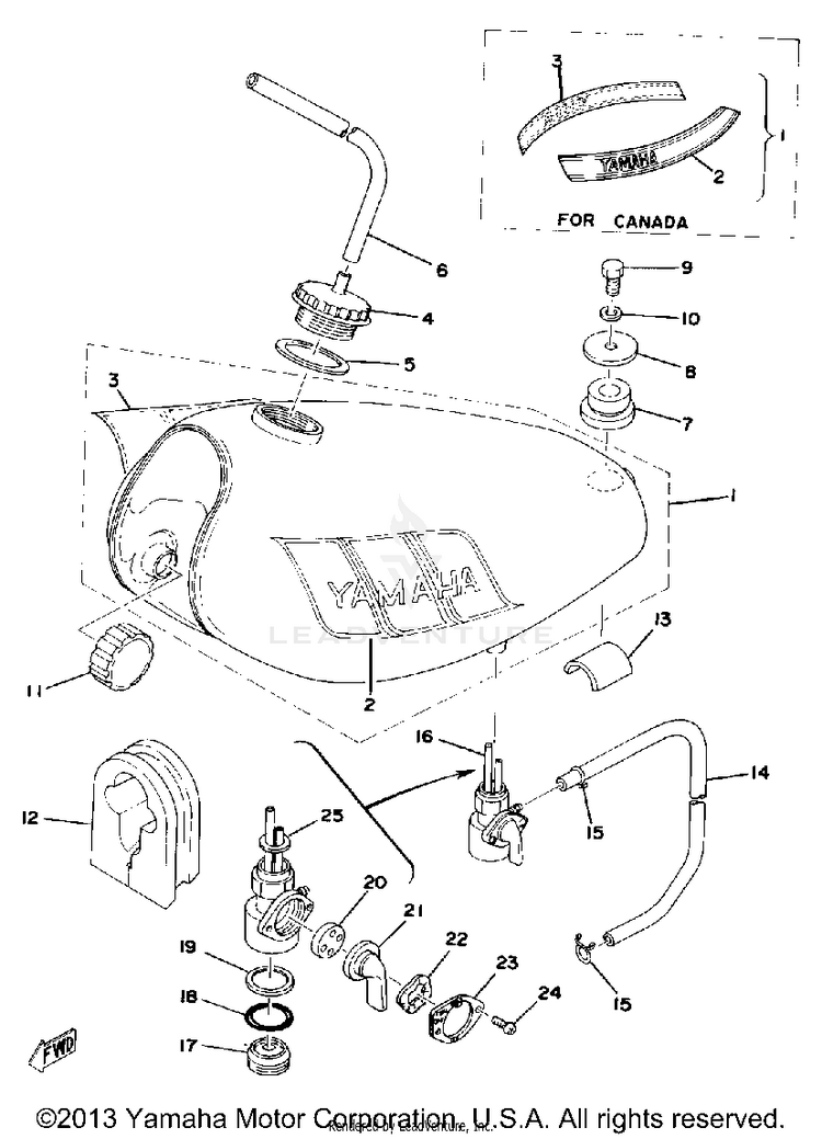 Fuel Tank Schematic