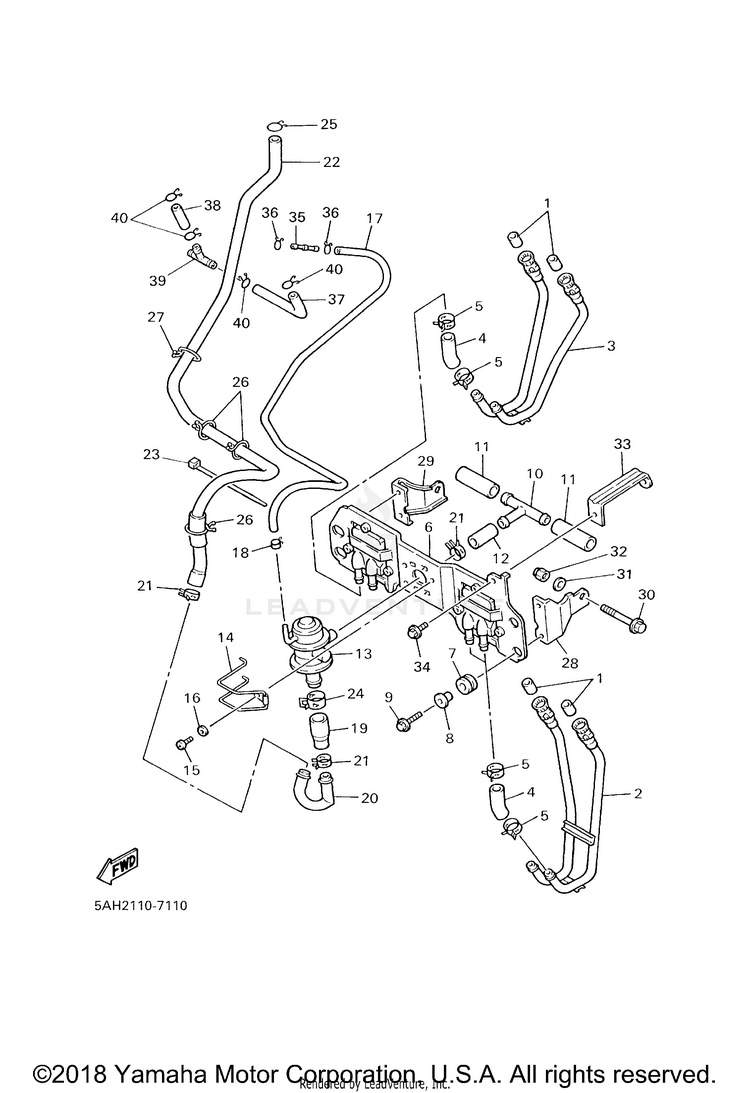 Air Induction System Schematic